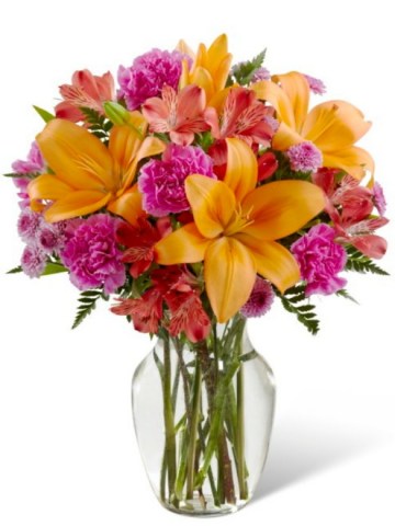 aB01D us 81 Light of My Life Bouquet- VASE INCLUDED